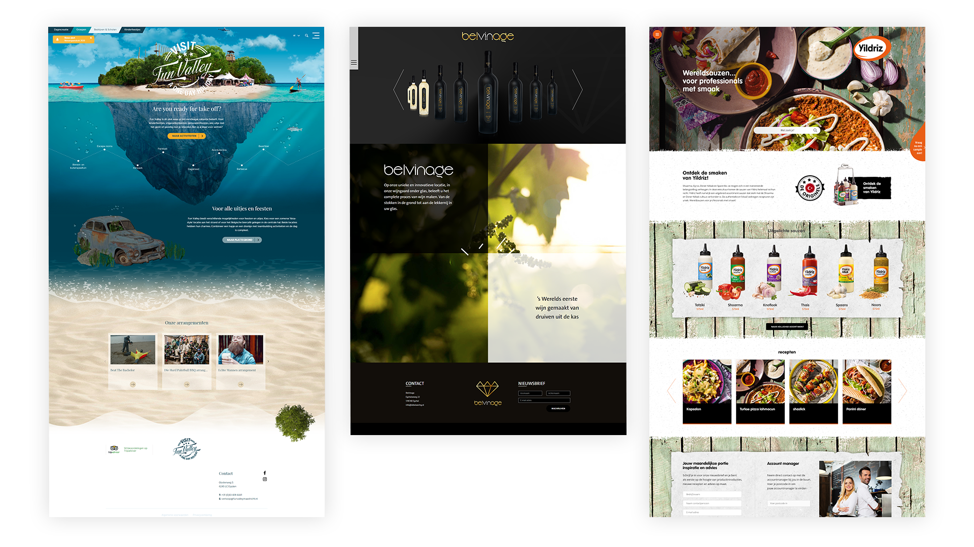 Voorbeelden UI/UX Inova